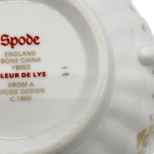 spode (スポード) カップ&ソーサー フルールドリスゴールド