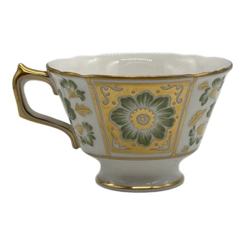 ROYAL CROWN DERBY (ロイヤルクラウンダービー) カップ&ソーサー グリーンダービーパネル