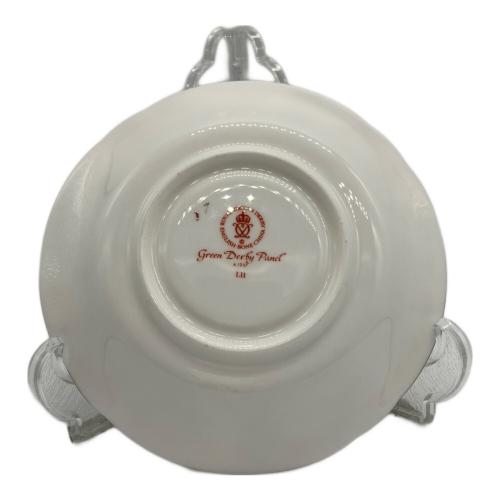 ROYAL CROWN DERBY (ロイヤルクラウンダービー) カップ&ソーサー グリーンダービーパネル