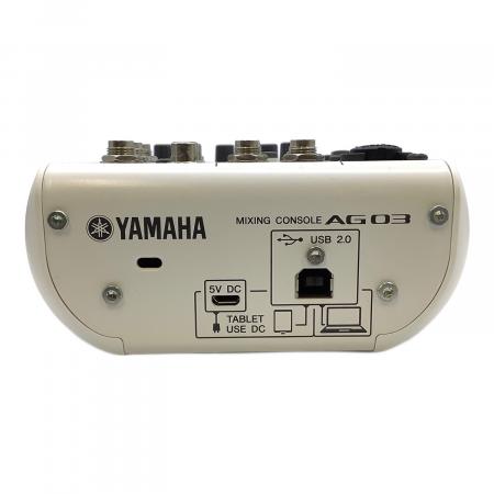 YAMAHA (ヤマハ) ミキシング・コンソール AG03｜トレファクONLINE