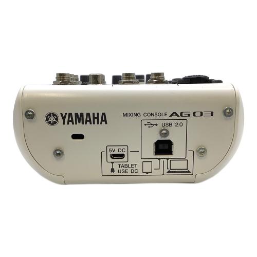 YAMAHA (ヤマハ) ミキシング・コンソール AG03