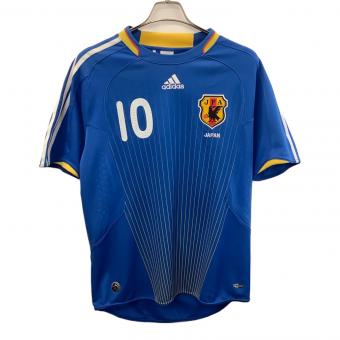 adidas (アディダス) ゲームシャツ メンズ SIZE L スカイブルー 2008～2009年 日本代表 中村俊輔 10