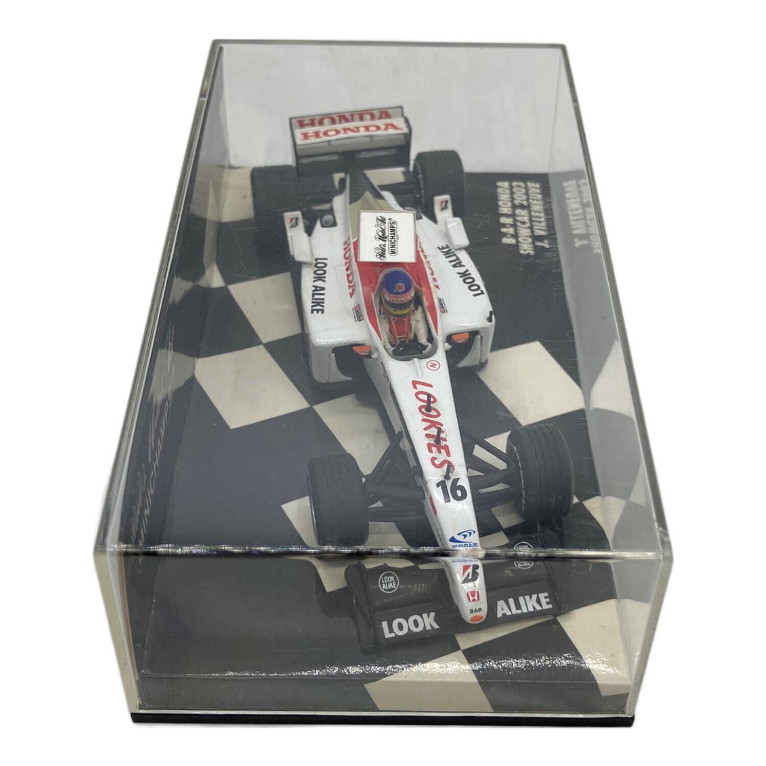 MINICHAMPS (ミニチャンプス) モデルカー B・A・R HONDA SHOWCAR 2003