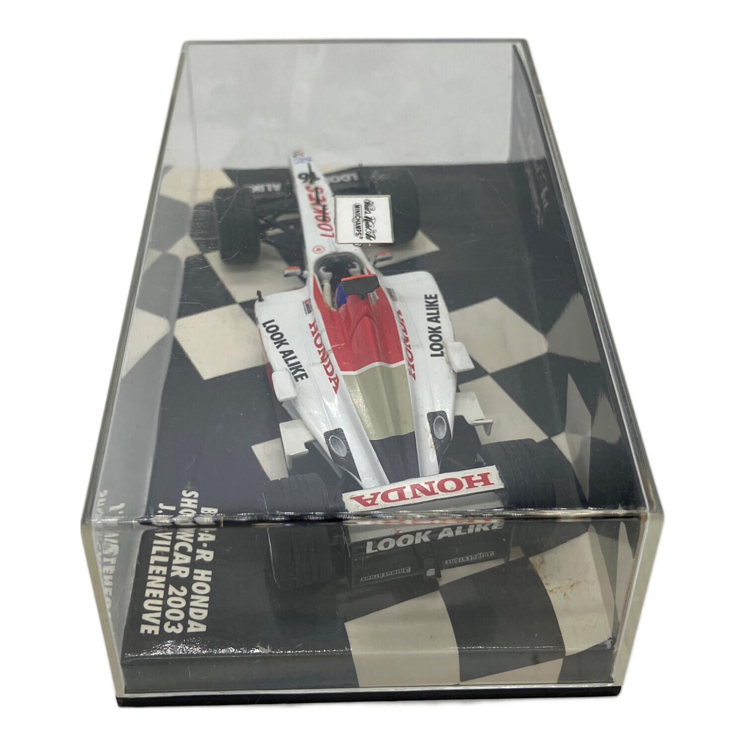 MINICHAMPS (ミニチャンプス) モデルカー B・A・R HONDA SHOWCAR 2003