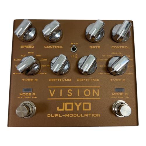 JOYO (ジョーヨー) モジュレーションペダル 箱付 VISON R-09 DUAL-MODULATION 動作確認済み