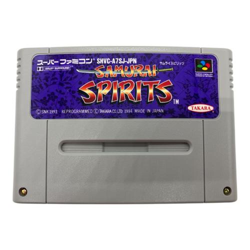TAKARA(タカラ) SAMURAI SPIRITS(サムライスピリッツ) スーパーファミコン用ソフト レトロゲーム 1993年発売
