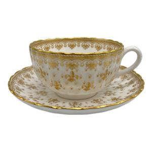 spode (スポード) カップ&ソーサー 少々ヨゴレ有 フルールドリスゴールド
