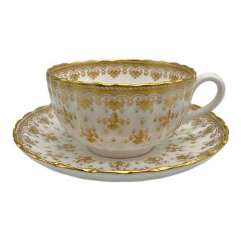 spode (スポード) カップ&ソーサー 少々ヨゴレ有 フルールドリスゴールド