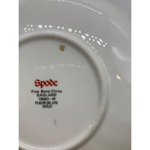 spode (スポード) カップ&ソーサー 少々ヨゴレ有 フルールドリスゴールド
