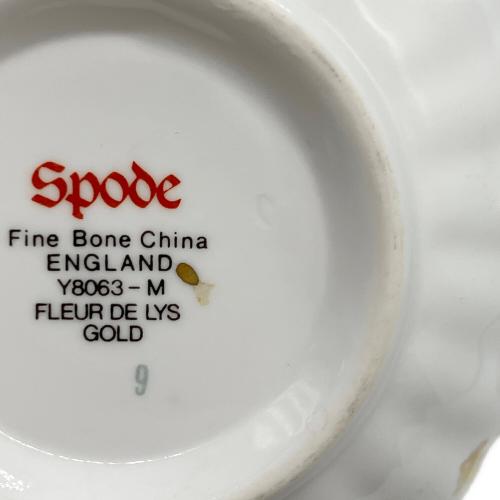 spode (スポード) カップ&ソーサー 少々ヨゴレ有 フルールドリスゴールド