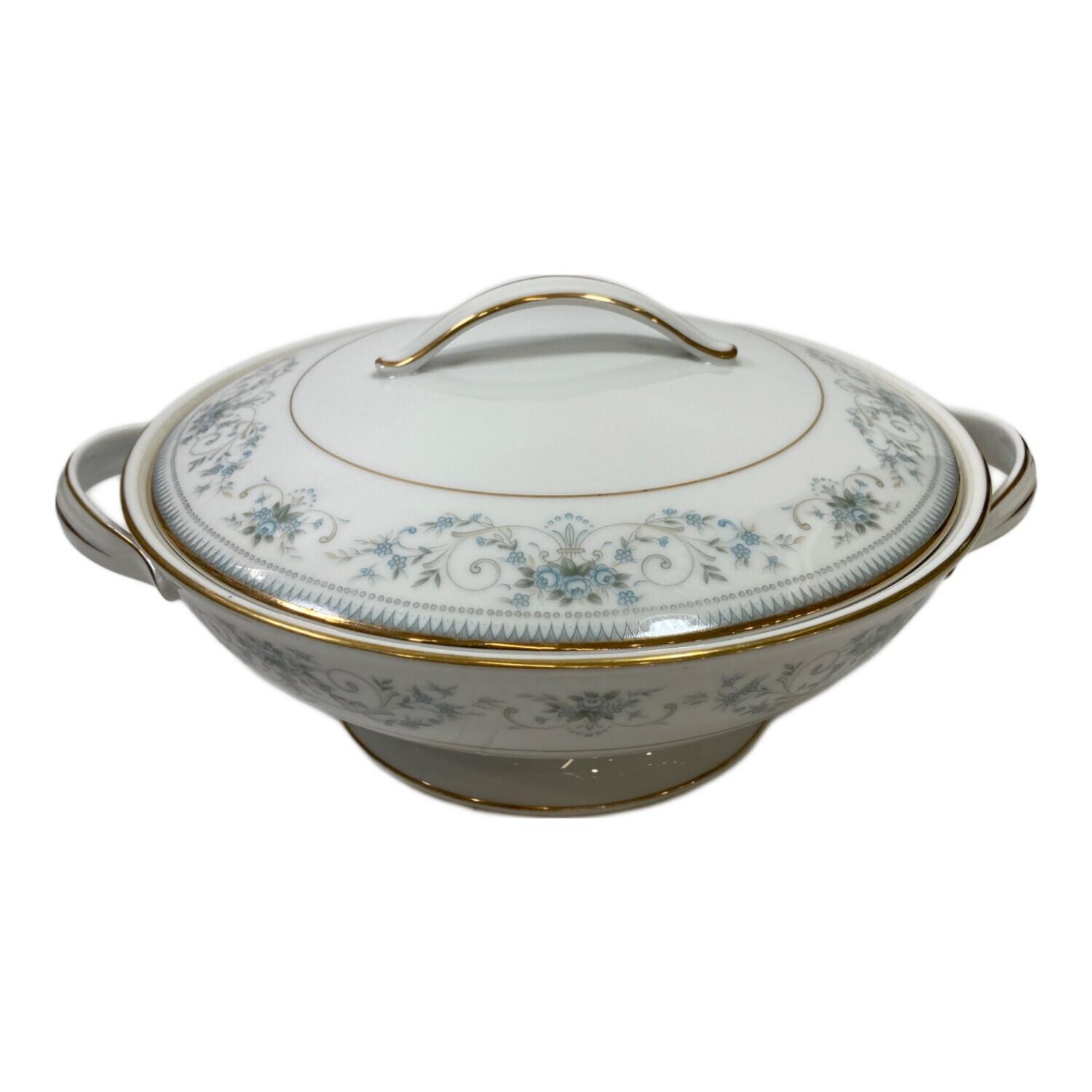 Noritake (ノリタケ) 蓋付きスープポット 金縁剥がれ・ヨゴレ有 