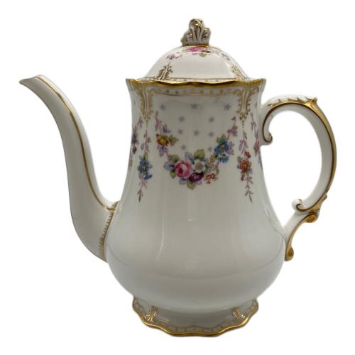 ROYAL CROWN DERBY (ロイヤルクラウンダービー) ポット ホワイト Royal Antoinette