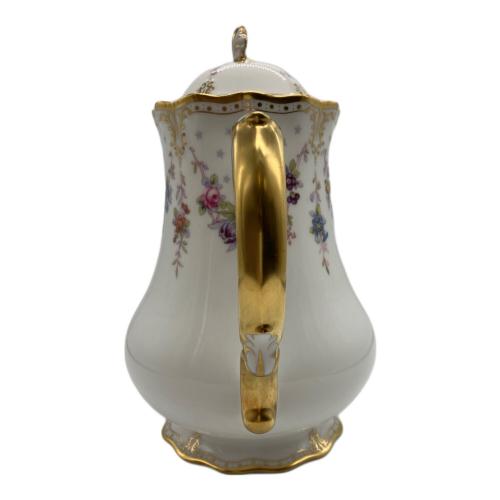 ROYAL CROWN DERBY (ロイヤルクラウンダービー) ポット ホワイト Royal Antoinette