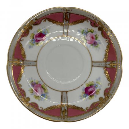 Noritake (ノリタケ) カップ&ソーサー・ケーキプレート 金盛り薔薇文