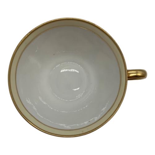 Noritake (ノリタケ) カップ&ソーサー・ケーキプレート 金盛り薔薇文トリオ  オールドノリタケ