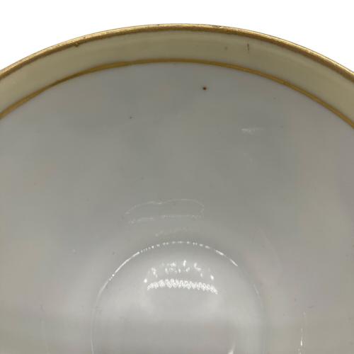 Noritake (ノリタケ) カップ&ソーサー・ケーキプレート 金盛り薔薇文トリオ  オールドノリタケ