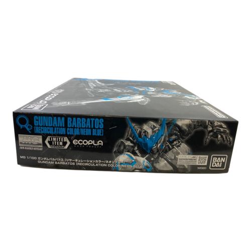 BANDAI (バンダイ) ガンプラ ガンダムバルバトス リサーキュレーションカラー ネオンブルー MG 1/100