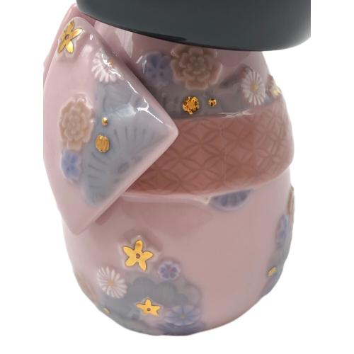 LLADRO (リヤドロ) こけし Pink KOKESHI（ROSA)