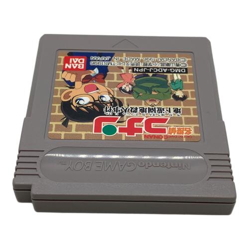 BANDAI　バンダイ　ゲームボーイ用ソフト 名探偵コナン 地下遊園地殺人事件 -