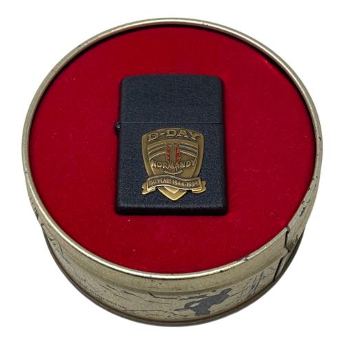 ZIPPO (ジッポ) オイルライター D-DAY NORMANDY 50周年 1944-1994 LIMITED EDITION 缶ケースセット