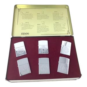 オイルライター ZIPPO  1932-1992アニバーサリーシリーズ 6個セット