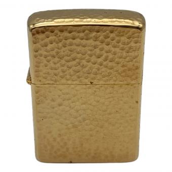 ZIPPO (ジッポ) オイルライター ハンマートーン ゴールド 1980年