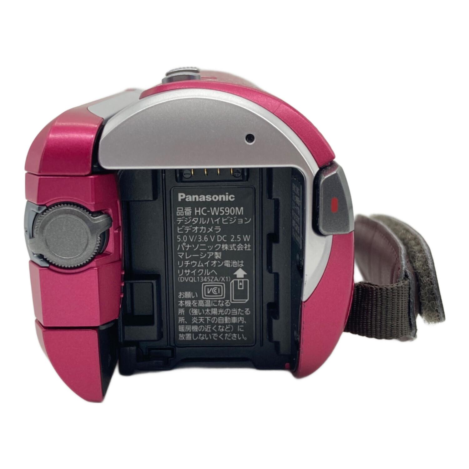Panasonic HC-W590M ピンク ビデオカメラ 本体 Panasonic HC-W590M