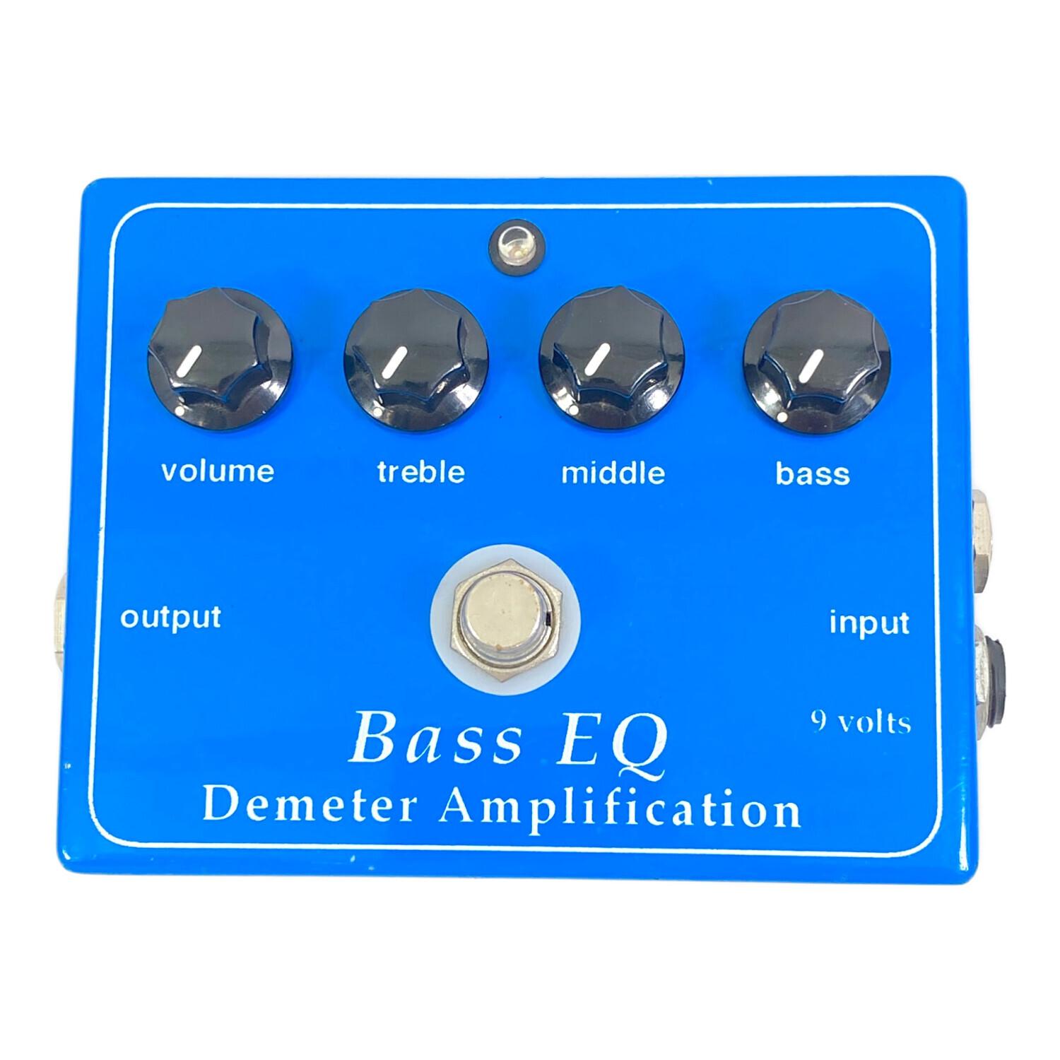 DEMETER BEQPB ベース用プリアンプ Demeter Amplification コンパクト・エフェクター・ペダルBEQ-PB