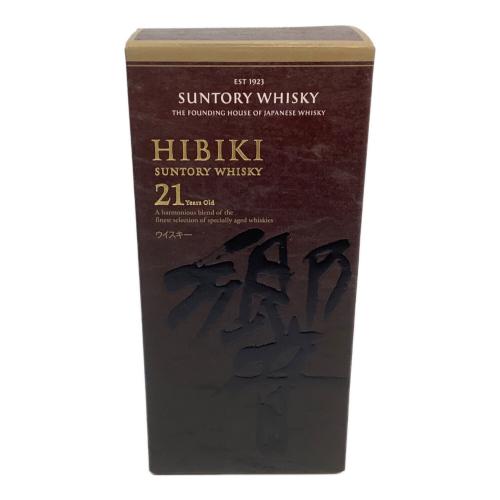サントリー ジャパニーズウィスキー 700ml 響 21年 未開封