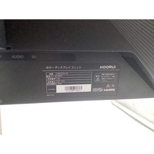 KOORUI ゲーミングモニター MG27H11F 27インチ