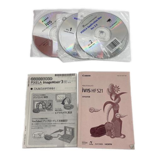 CANON (キヤノン) HDビデオカメラ iVIS HF S21 -