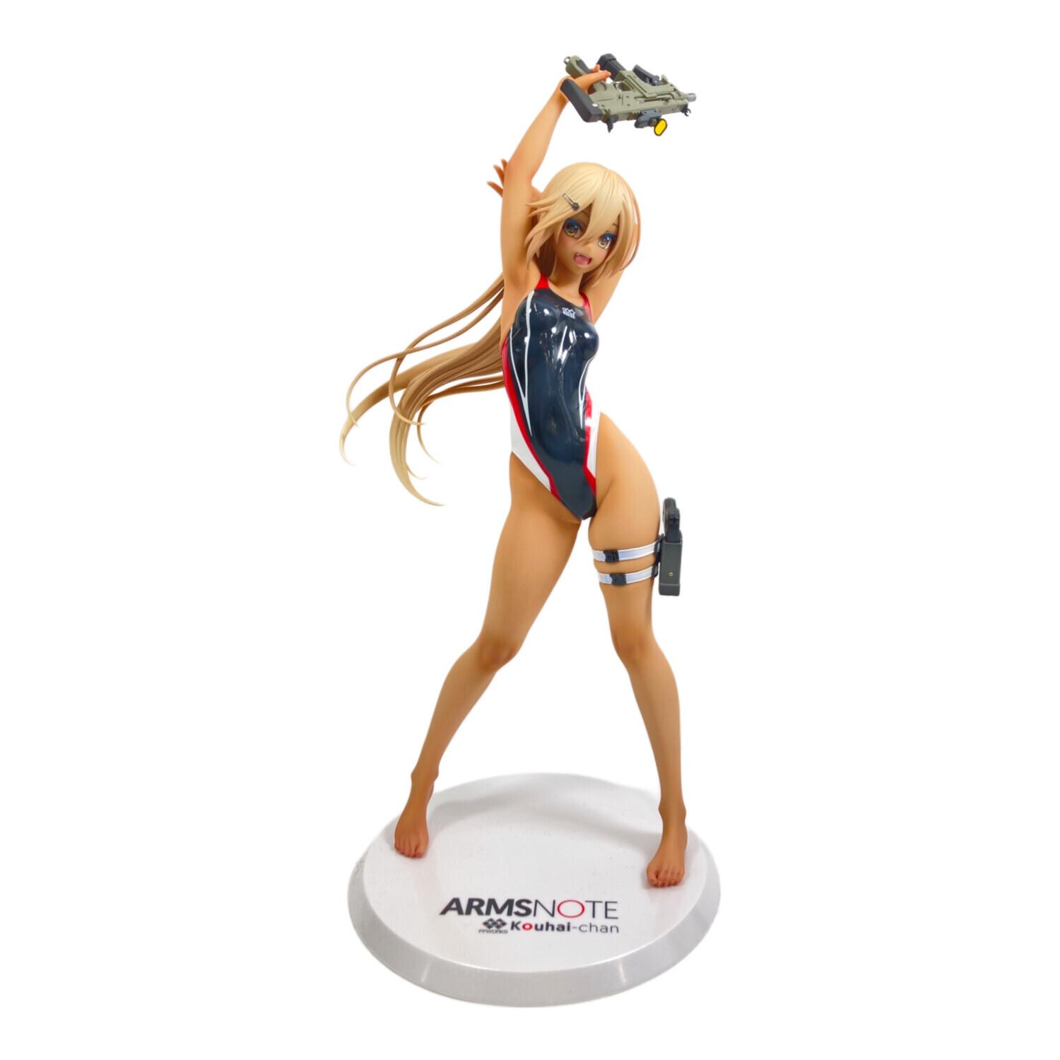 AMAKUNI (アマクニ) フィギュア 水泳部のコウハイちゃん赤色