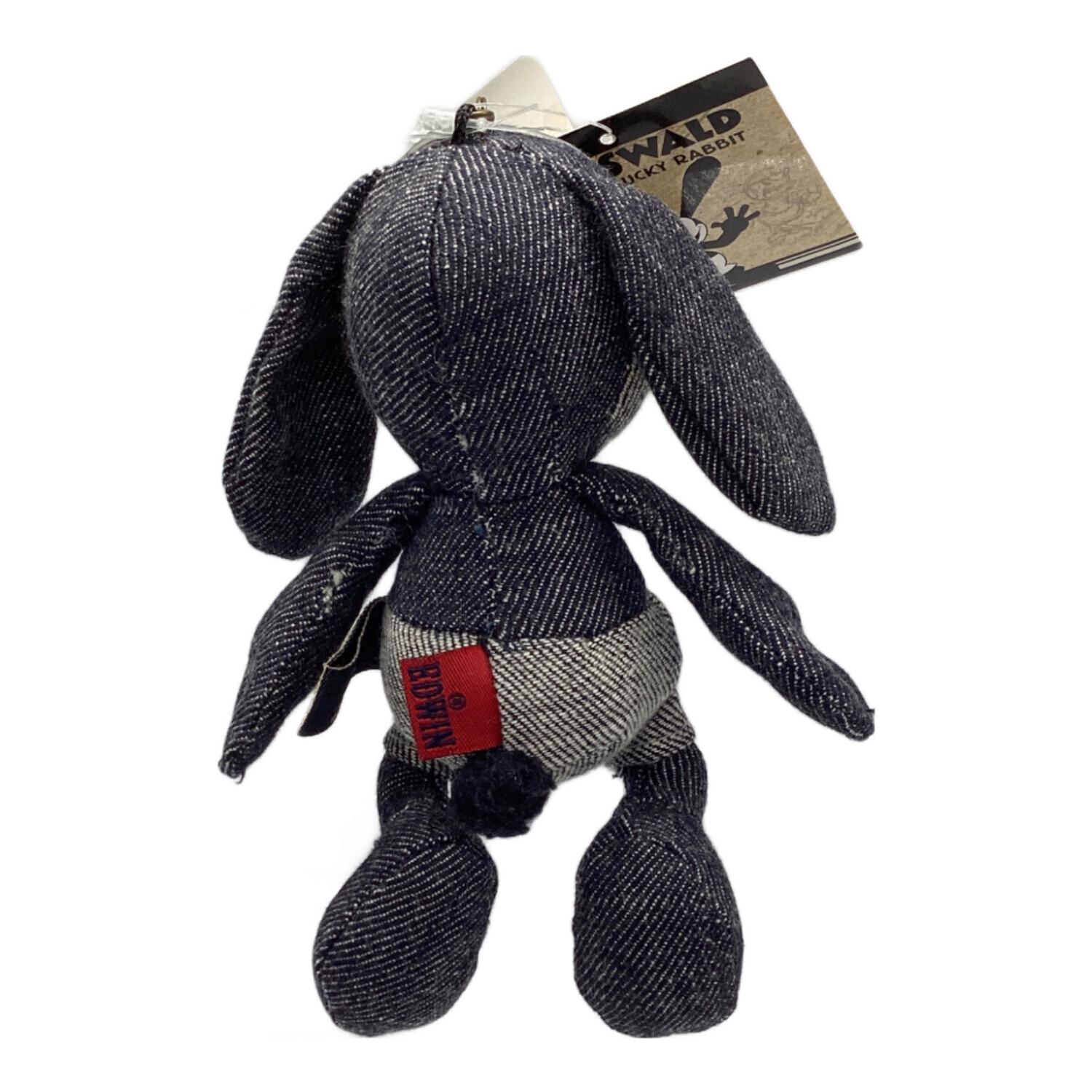 最終値下 ディズニー オズワルド EDWIN エドウィン コラボ ぬいぐるみ EDWIN (エドウィン) デニムマスコット オズワルド ディズニーグッズ