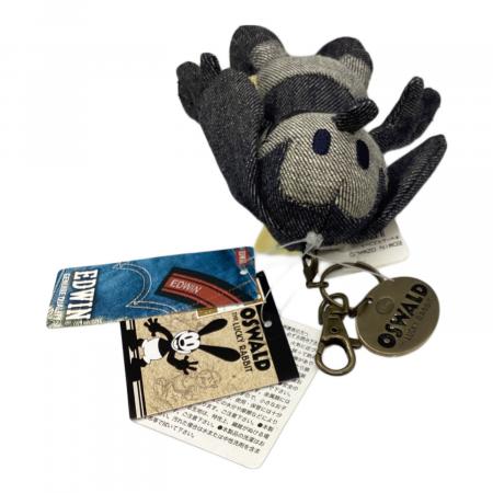 オズワルド エドウィン デニムぬいぐるみ レア ディズニー オズワルド