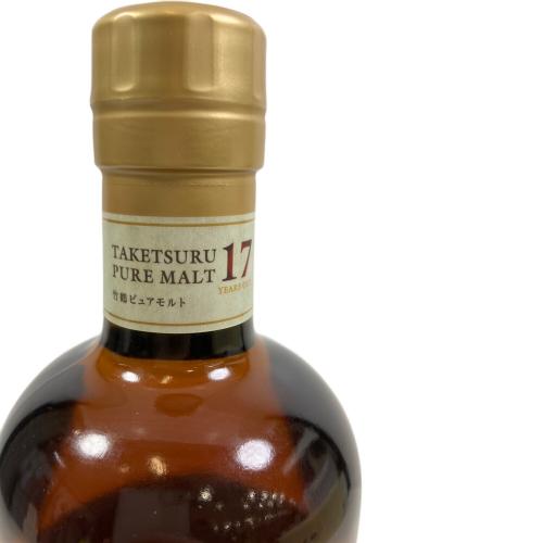 ニッカ ジャパニーズウィスキー 700ml 竹鶴 17年ピュアモルト 未開封