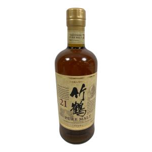 ニッカ ジャパニーズウィスキー 700ml 竹鶴 21年 未開封