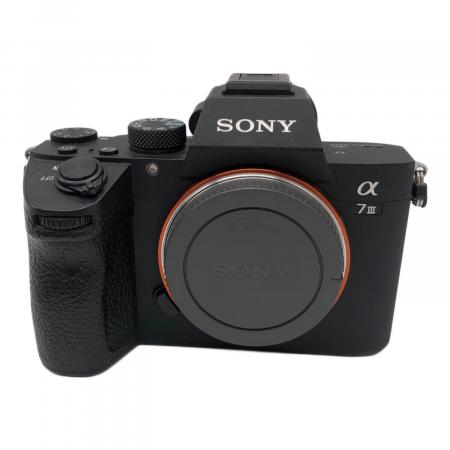 【ジャンク品】α7RIII ボディ SONY ミラーレスデジタル一眼カメラ α7 III ボディのみ｜トレファクONLINE