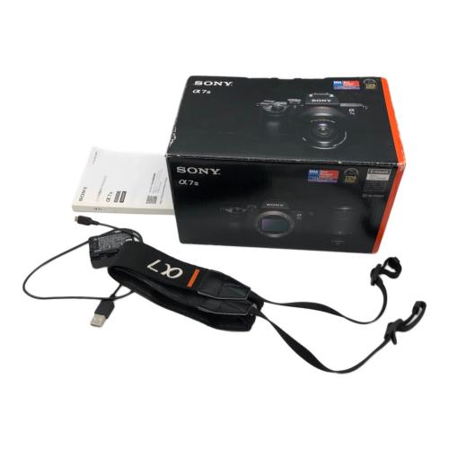 SONY ミラーレスデジタル一眼カメラ α7 III ボディのみ