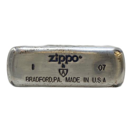 ZIPPO ダイヤルリベルタ アーマー USA製 2007年製
