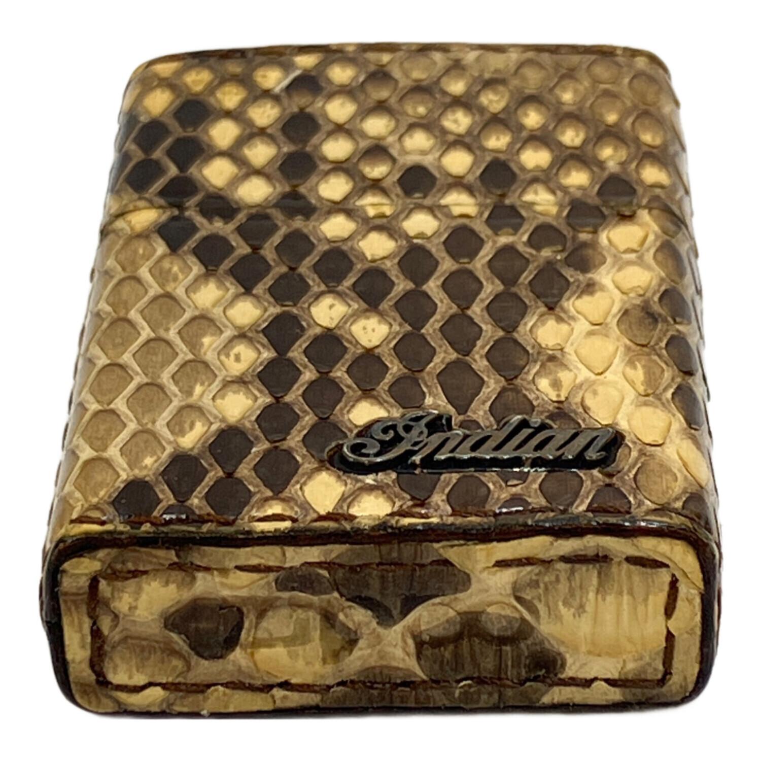 INDIAN (インディアン) ZIPPO 蛇革｜トレファクONLINE