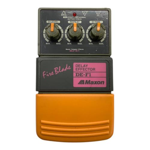 MAXON (マクソン) DELAY EFFECTOR DE-F1