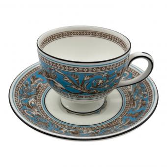 Wedgwood (ウェッジウッド) カップ&ソーサー フロレンティーン・ターコイズ