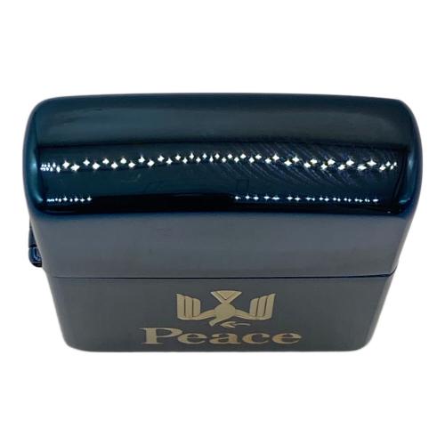 ZIPPO Peace 1995年製 ブルーチタン