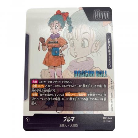BANDAI（バンダイ）ドラゴンボール ブルマ カードゲーム SB01-045 L