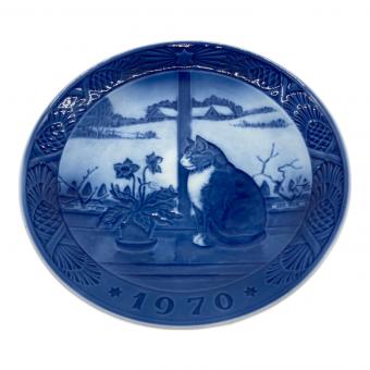 ROYAL COPENHAGEN (ロイヤル・コペンハーゲン) イヤープレート 1970 ヨゴレ有
