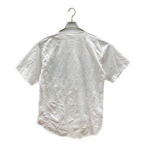 DON ALLESON ATHLETIC Budweiser 90sベースボールシャツ USA製 古着 メンズ SIZE L ホワイト