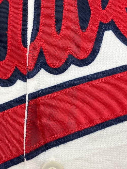 DON ALLESON ATHLETIC Budweiser 90sベースボールシャツ USA製 古着 メンズ SIZE L ホワイト