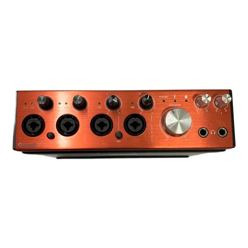 Focusrite (フォーカスライト) オーディオインターフェース Clarett 4Pre アダプタ、ケーブル付属