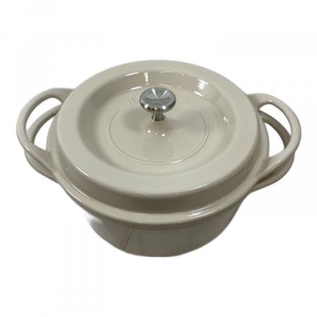 VERMICULAR (バーミキュラ) 両手鍋 SIZE 22cm アイボリー Oven Pot