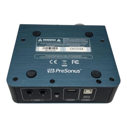 PreSonus (プレソナス) オーディオインターフェース USB/iPadレコーディングシステム AUDIOBOX iONE